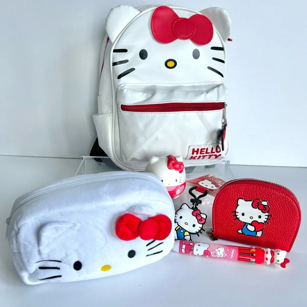 ❤️(HK317) Hello Kitty Adorable 6-Piece Backpack Bundle! - Picture 13 of 13